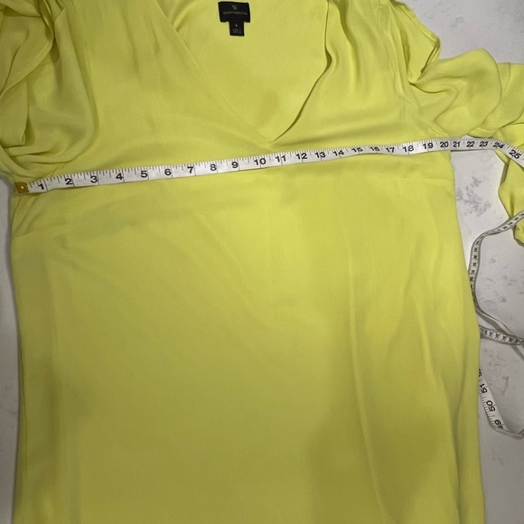 Worthington Bright Yellow Long Sleeve Dress - Picture 5 of 11